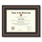 ArtToFrames 13x17 inch Diploma Frame - Framed with Black and Gold Mats, Comes with Regular Acrylic and Sawtooth Hanger for Wall Hanging (D-13x17)